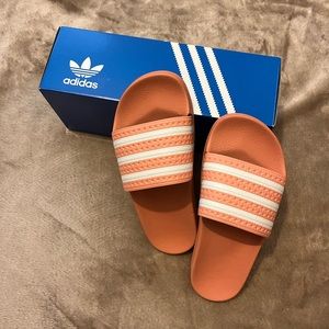 Adidas Originals Blush Pink Adilette Slides